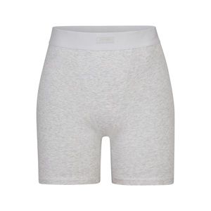 SKIMS UNISEX BOYFRIEND BOXER - light Heather grey - Large